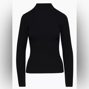 ARITZIA SCULPT KNIT MOCKNECK